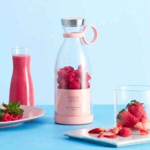 🥤 Kikombe cha Juisi Kinachobebeka – JU479 | Multifunctional & Rechargeable!